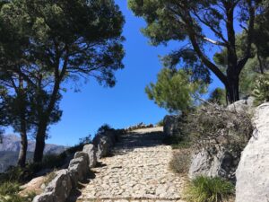 A walk up Puig de Maria