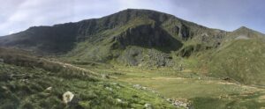 A walk up Yr Elen and Carnedd Dafydd