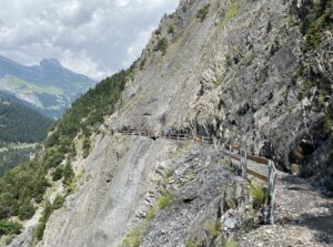 A walk along the Bisse du Torrent Neuf, Switzerland