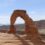 Walking in The Arches National Park, Utah